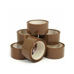 Adhesive tape 48mm 66m brown
